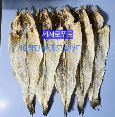 먹태껍질 황태껍질 10장 통껍질
