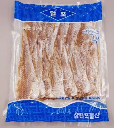 삼천포물산 조미명태포 조미명태알포 300g 러시아산