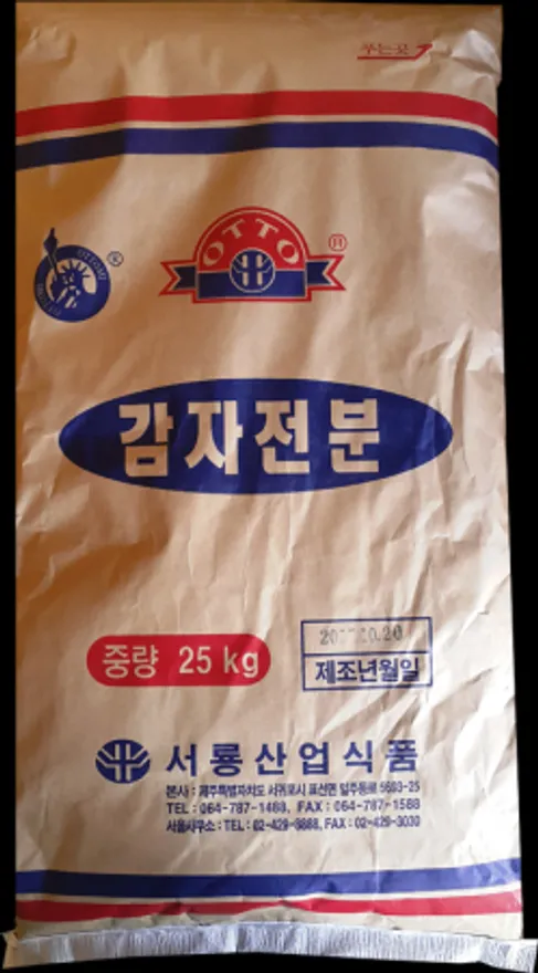 오토 국산감자전분 25kg 영흥식품 1봉 이미지