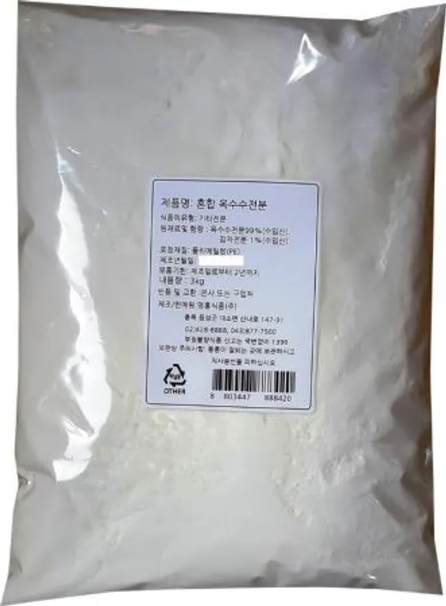 혼합옥수수전분 3kg 영흥식품 1봉 이미지