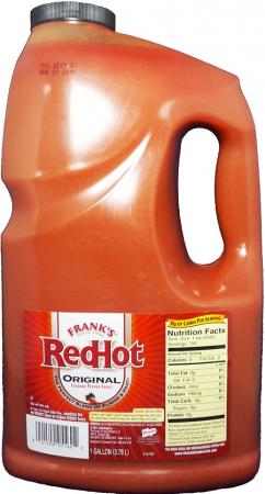 프랭크레드핫 오리지날소스 3.78L 영흥식품 1통