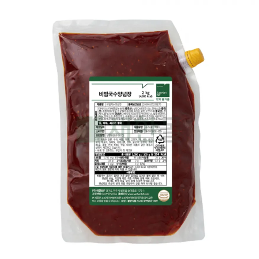 비빔국수양념장 2kg x 6개입 이미지