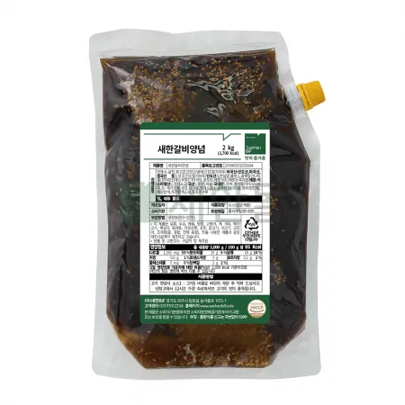 새한갈비양념 2kg x 6개입 이미지