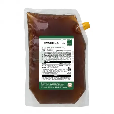 전통동치미육수 2kg x 6개입 이미지