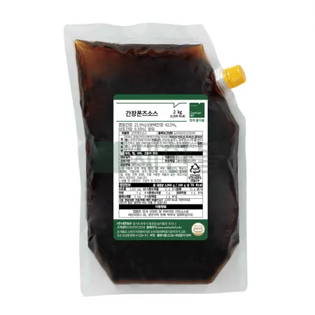 간장폰즈소스 2kg 이미지