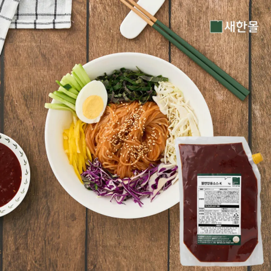 쫄면장용소스-K 2.5kg x 8개입 이미지
