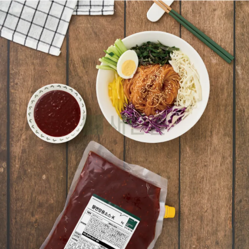 쫄면장용소스-K 2.5kg 이미지