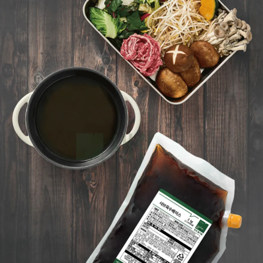 샤브육수베이스 2kg x 6개입 이미지