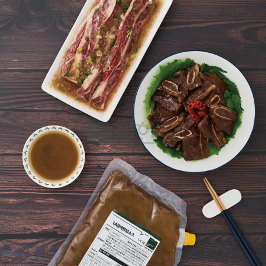 LA갈비양념소스(R&B소스) 1.4kg x 10개입 이미지