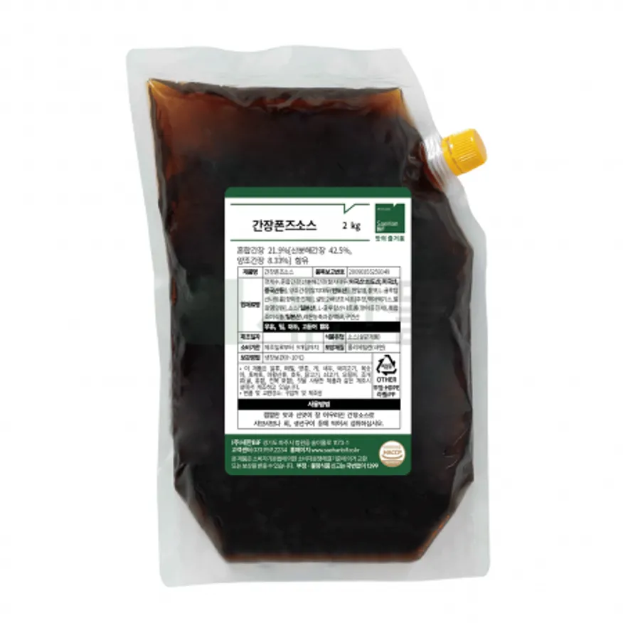 간장폰즈소스 2kg x 6개입 이미지