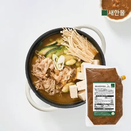재래식된장찌개양념 2kg x 6개입