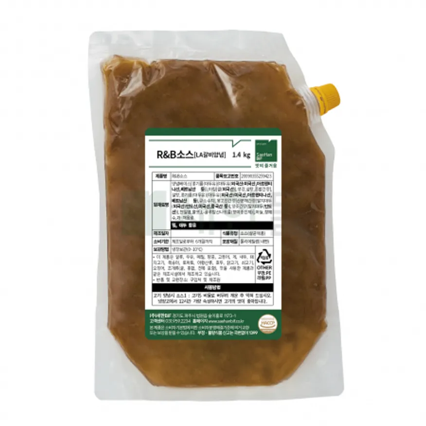 R&B소스(LA갈비양념) 1.4kg x 10개입 이미지