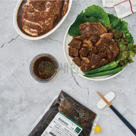새한갈비양념 2kg 이미지