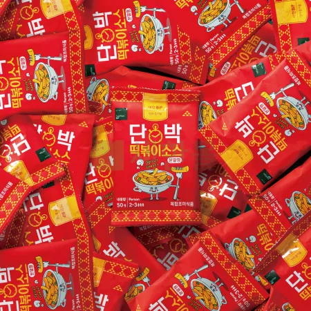 단박떡볶이소스(분말형) 50g x 10개입 이미지