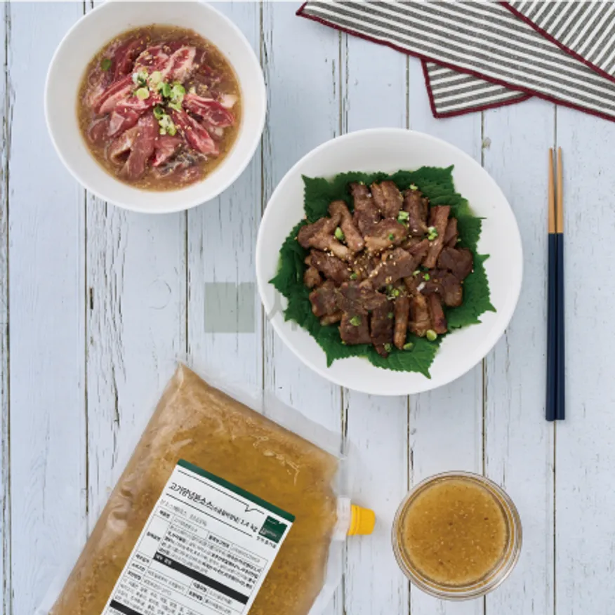 고기양념본소스(소금갈비양념) 1.4kg 이미지