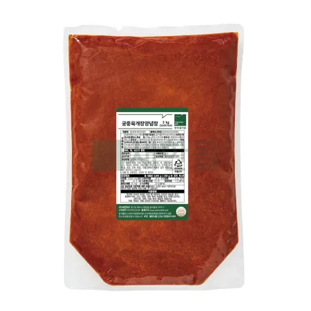 궁중육개장양념장 3kg 이미지