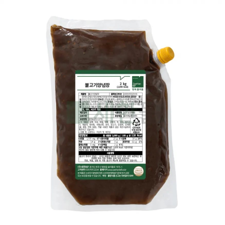 불고기양념장 2kg x 6개입 이미지