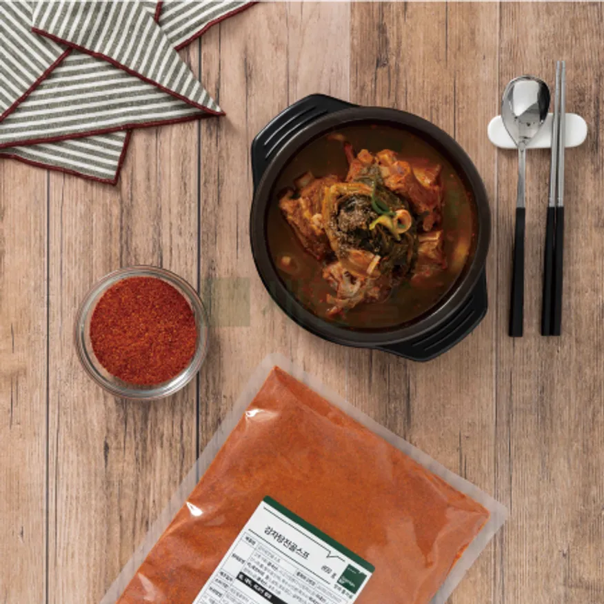 감자탕전골스프 800g 이미지