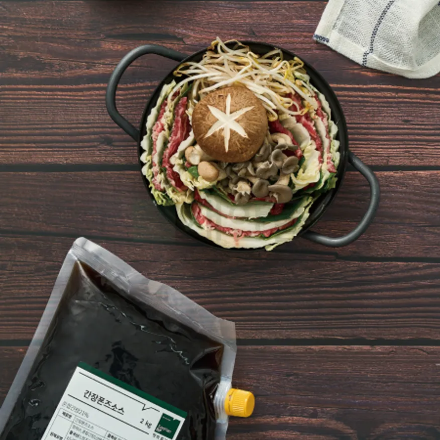 간장폰즈소스 2kg x 6개입 이미지