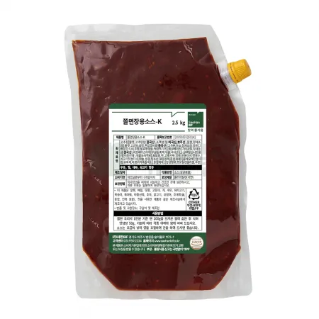 쫄면장용소스-K 2.5kg x 8개입 이미지