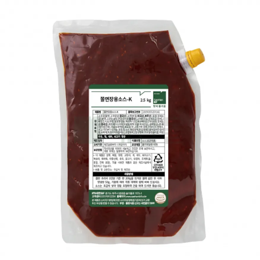 쫄면장용소스-K 2.5kg 이미지