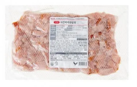 에쓰푸드 치킨바베큐토핑(국산)1kg*10ea ***아이스박스무료포장***