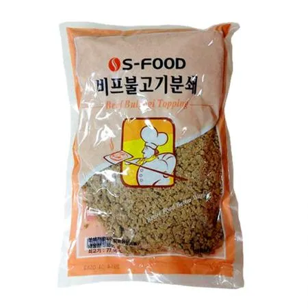 비프불고기토핑분쇄(에쓰푸드)1kg