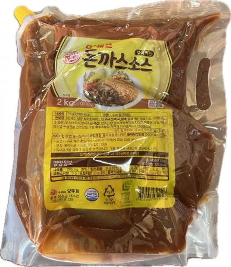 오쉐프 부어먹는 돈까스(오뚜기,스파우트팩)2kg 이미지
