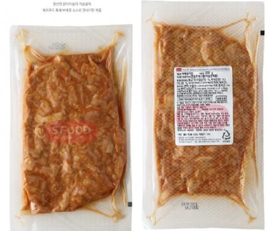 에쓰푸드 바베큐치킨500g(냉동) 이미지