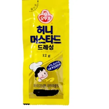 허니머스타드(일회용,오뚜기)12g*200ea/box