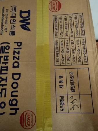 대원 밀도우(생지도우,냉동)350G*45EA/BOX 이미지