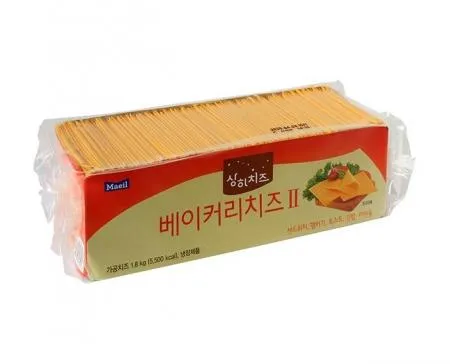 매일유업 50베이커리슬라이스치즈2(1.8KG,100매)박스아이스박스무료 이미지