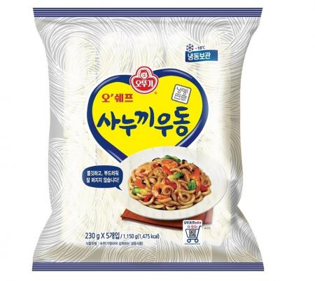 오쉐프 사누끼우동면(오뚜기,냉동)230g*5ea/봉