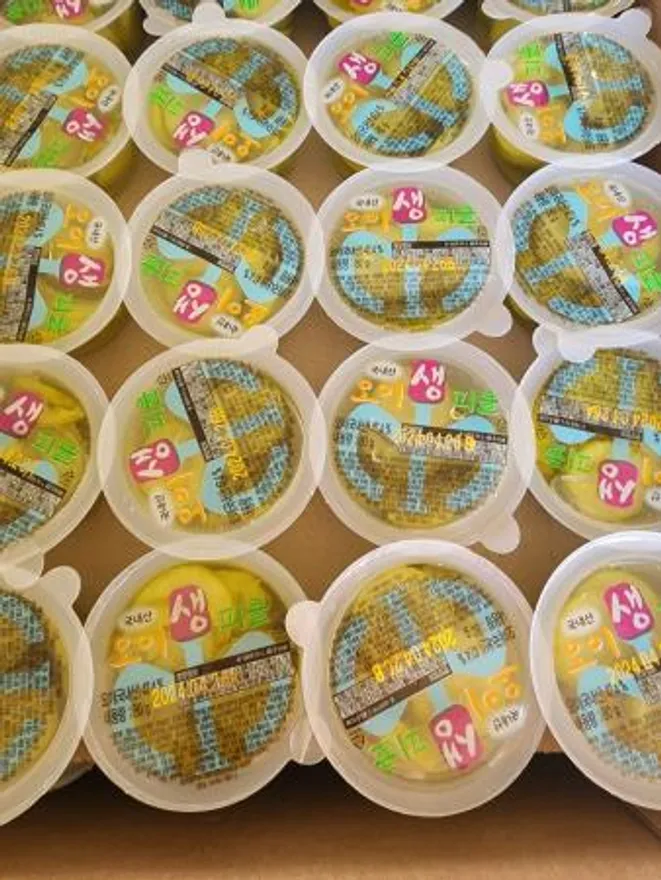 일미 오이생피클(국내산,슬라이스,1회용)80g*175ea **오후2시마감 당일발송** 이미지
