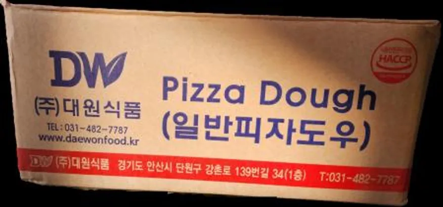 대원 밀도우(생지도우,냉동)350G*45EA/BOX 이미지