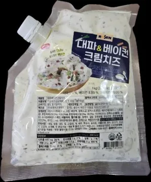 에쓰푸드 로젠치즈 대파베이컨 크림치즈 1kg