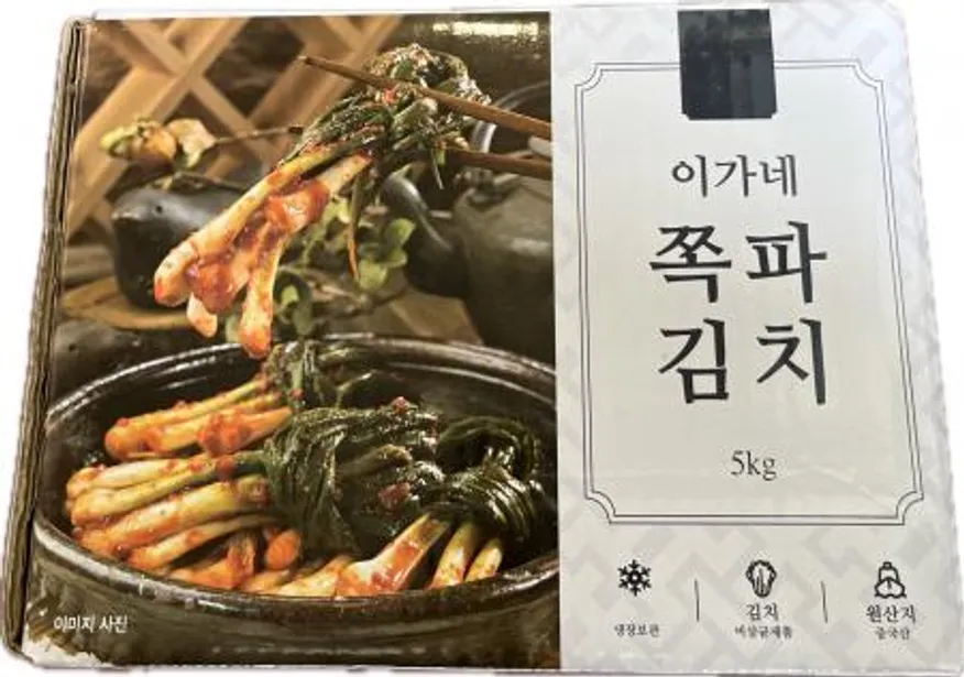 이가네 파김치 (중국산,냉장) 5kg - 아이스팩 1개~2개 내 무료제공 (추가 필요시 별도 문의) 이미지
