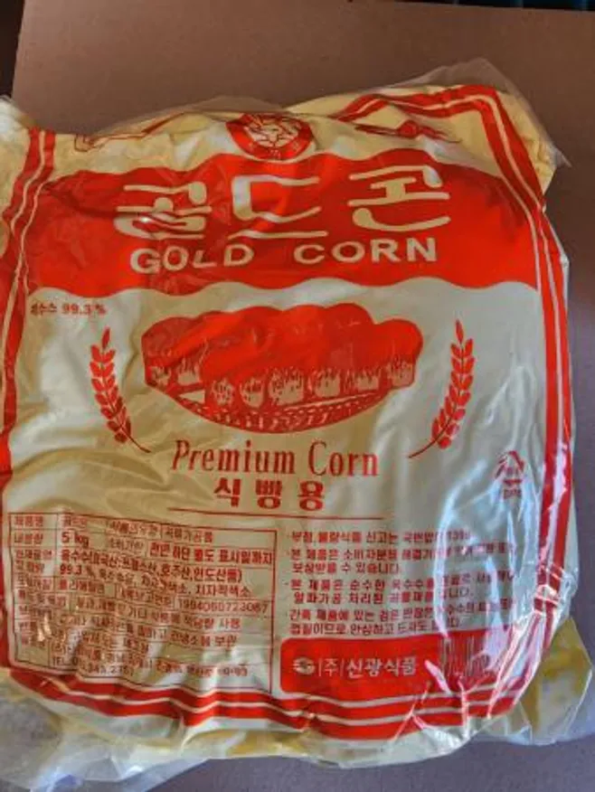 옥수수가루(알파콘,골드콘,신광식품,제빵용,식빵용)5kg 이미지