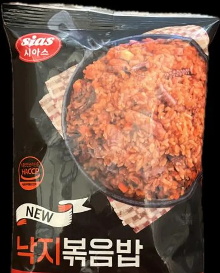 시아스 낙지 볶음밥 300g 냉동 5봉 출고 - 아이스팩 1개에서 2개 내 무료제공 (추가 필요시 별도 문의) 이미지