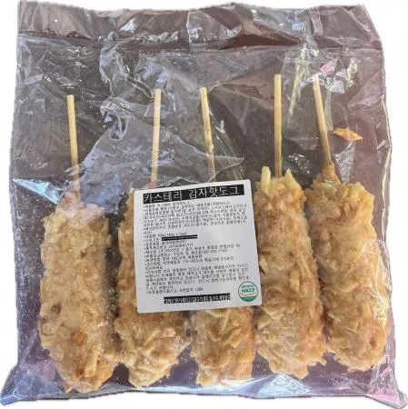카스테라 감자 핫도그 700g - 아이스팩 1개~2개 내 무료제공 (추가 필요시 별도 문의) 이미지