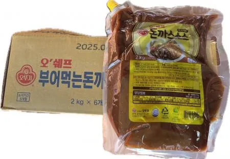 오쉐프 부어먹는 돈까스(오뚜기,스파우트팩)2kg 이미지