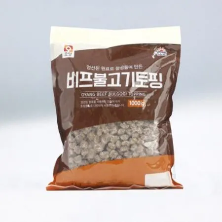 사조오양 비프불고기토핑(냉동,원형,우육)1KG*10EA