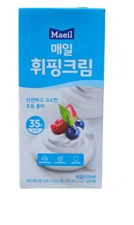 매일유업 휘핑크림 35%,1L 이미지