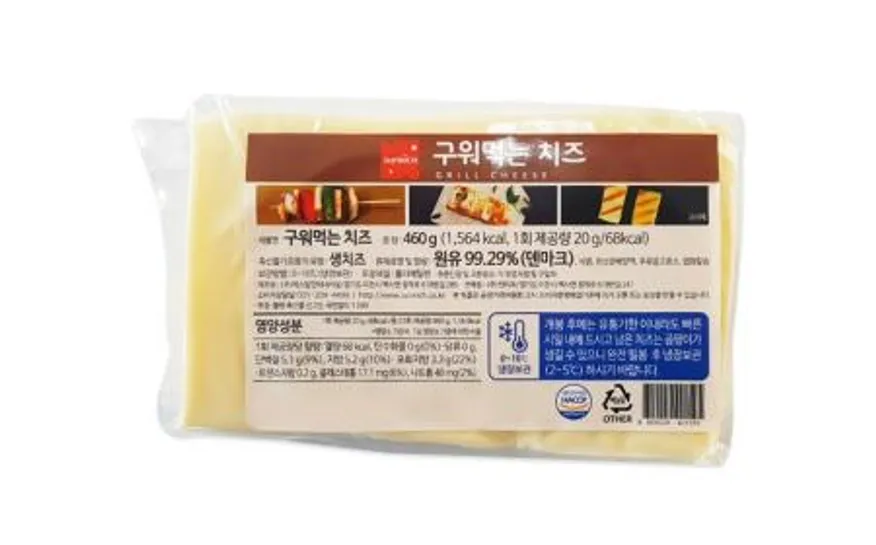 썬리취 구워먹는치즈450G(냉장,캠핑용)***아이스박스무료*** 이미지