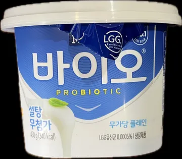 매일바이오 무가당 플레인 450g*6개