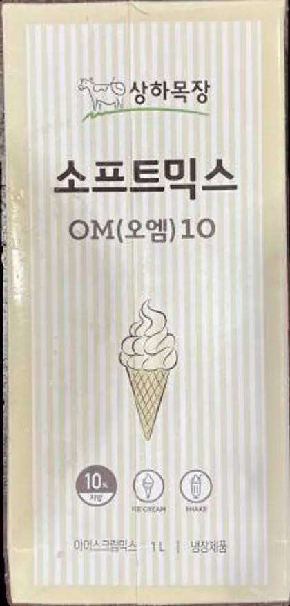 매일유업 상하목장 소프트 믹스 OM (10) 1BOX - 3일후 배송출발 이미지