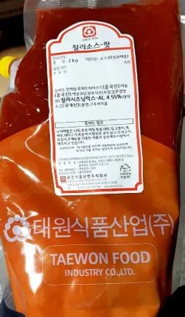 태원 칠리소스-핫(2kg,냉장,대용량,업소용) ***당일발송*** 이미지