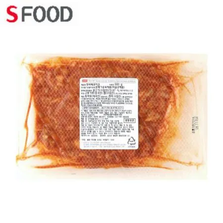 핫바베큐치킨(에쓰푸드)500g