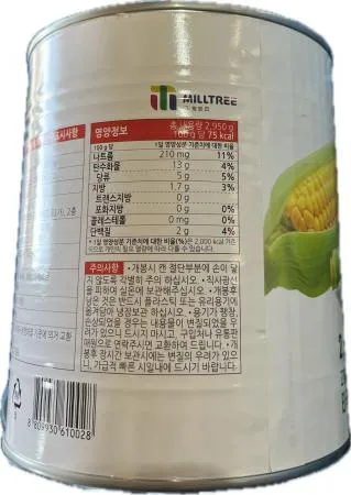 밀트리 아삭아삭 스위트콘 2,950g 이미지
