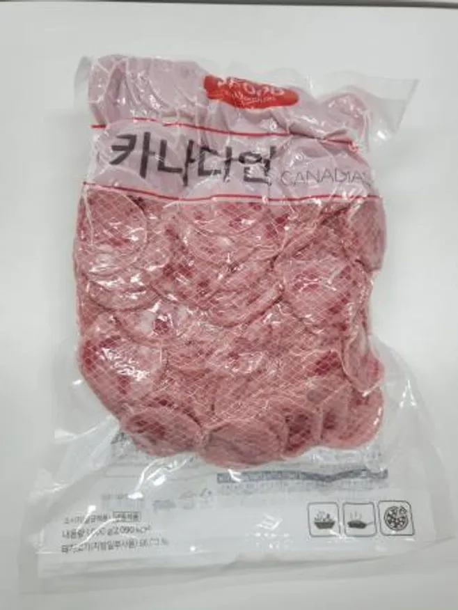 카나디언햄(에쓰푸드,냉동)1kg*10ea 이미지